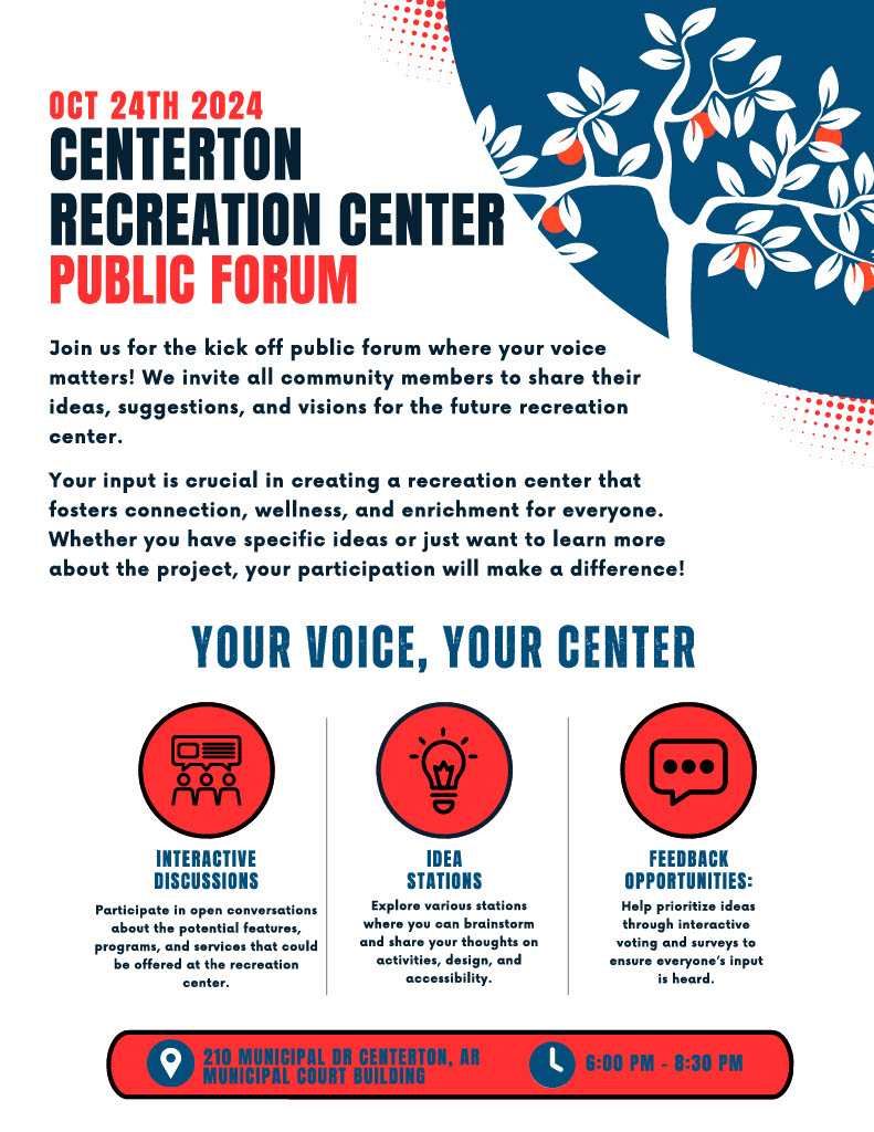 Community Forum Flyer