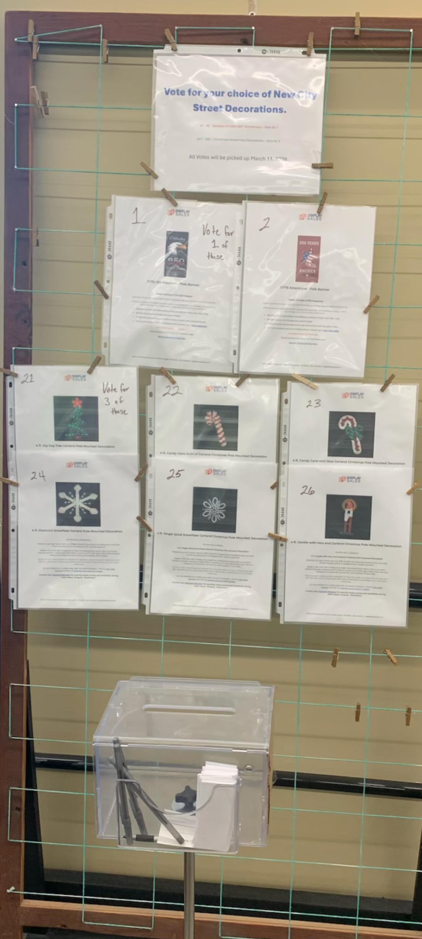 Look for this display!!