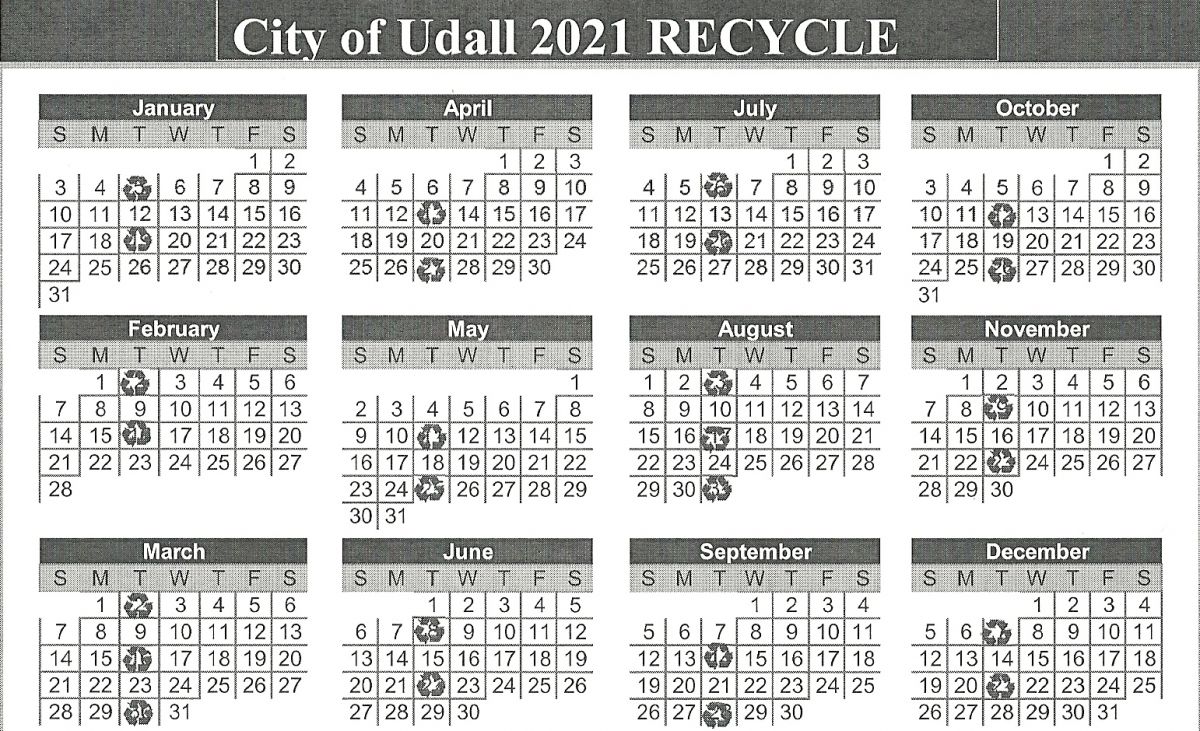 Trash Service & Recycling | City of Udall