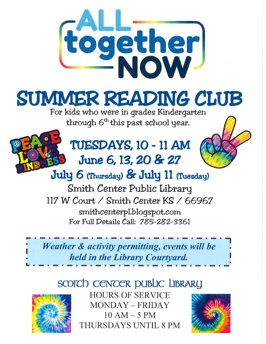 Library Summer Reading Club