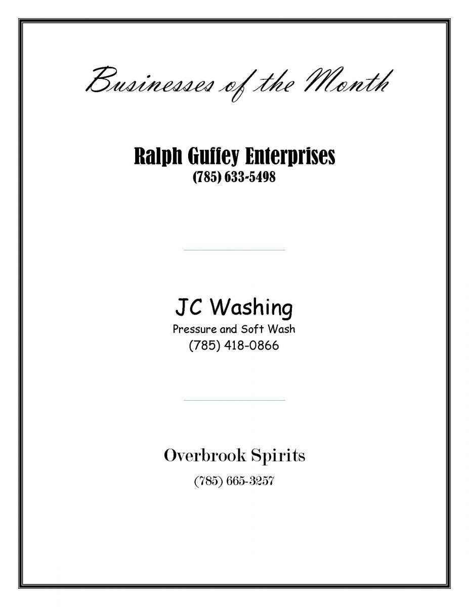 January Business of the Month