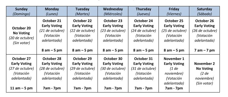 11/05/2024 Election Calendar