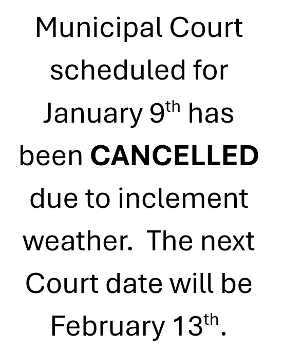 Court Cancelled