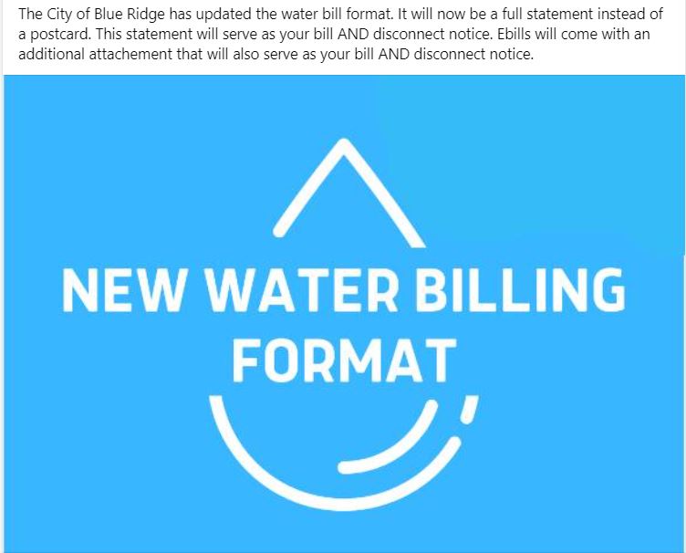 New Bill Format