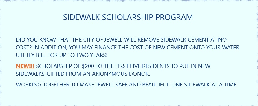 SIDEWALK SCHOLARSHIP PROGRAM