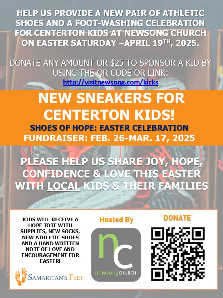 Donation flyer for Kicks for Kids