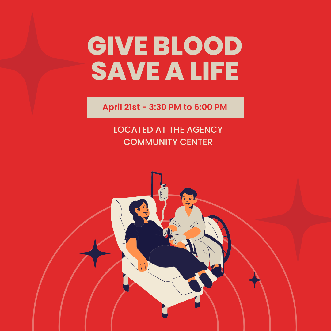 Blood Drive - April 21st