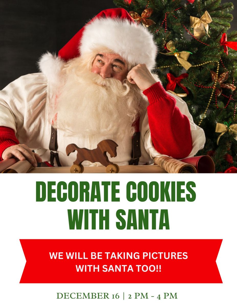 Decorate Cookies with Santa