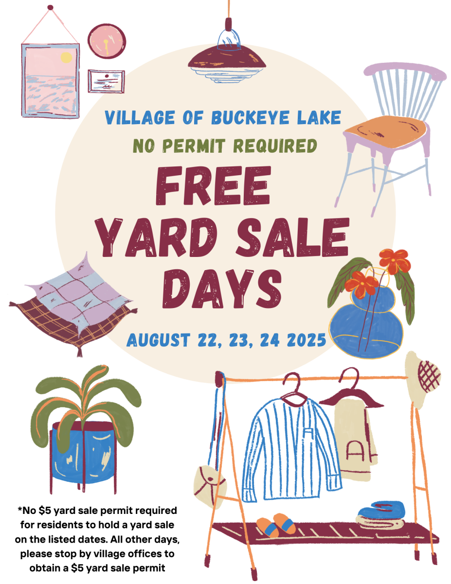 Round 2 Free Yard Sale Days Flyer