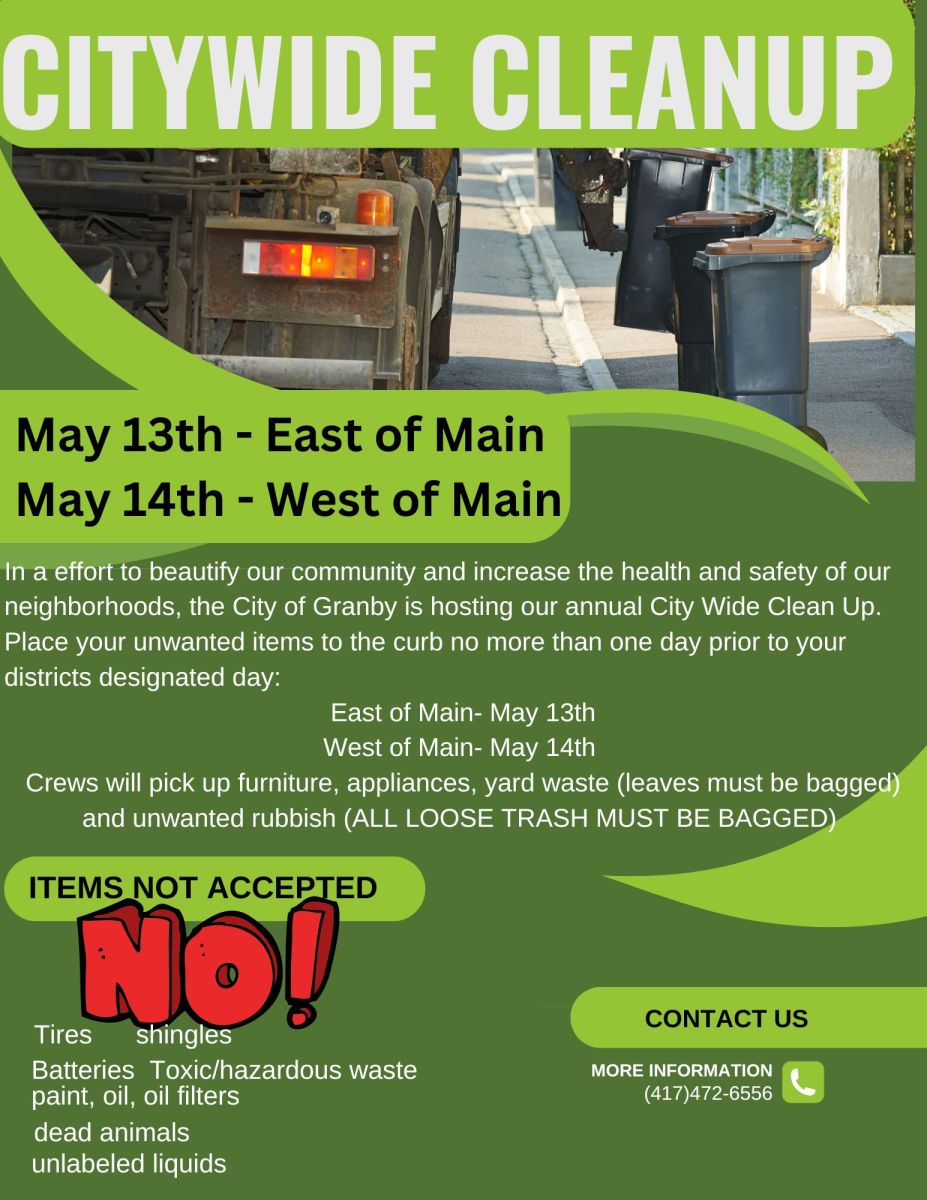 Home City of Granby, Missouri