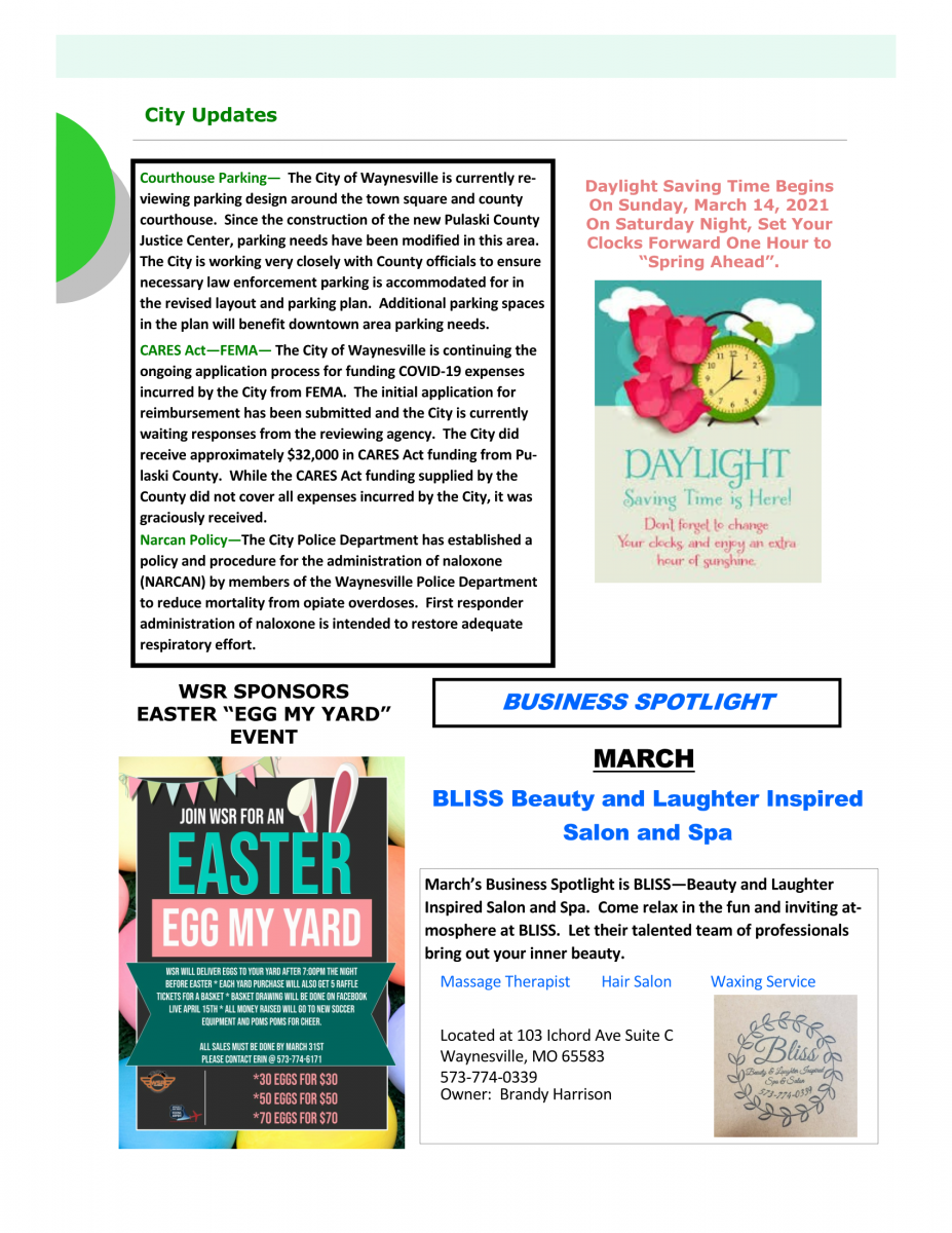 The Latest News City of Waynesville Missouri