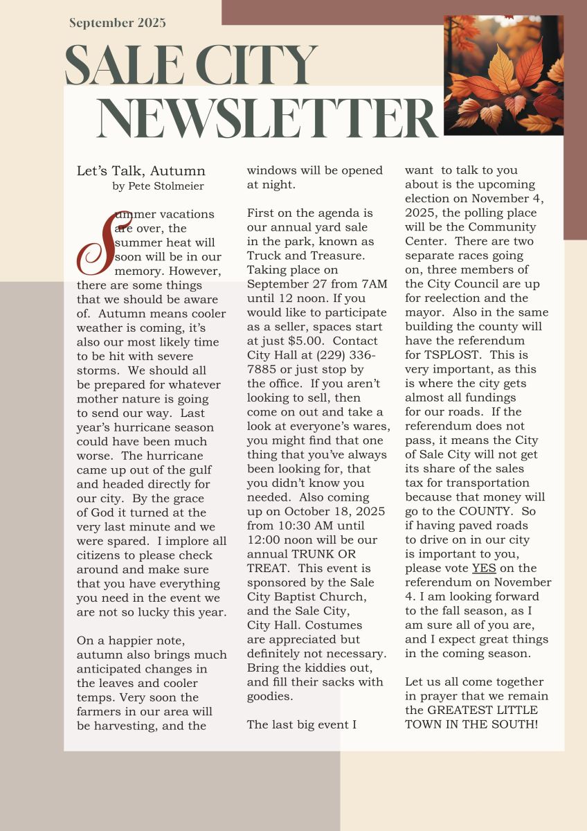 newsletter 1