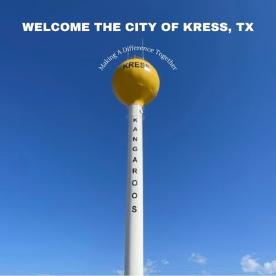 City of Kress Water Tower