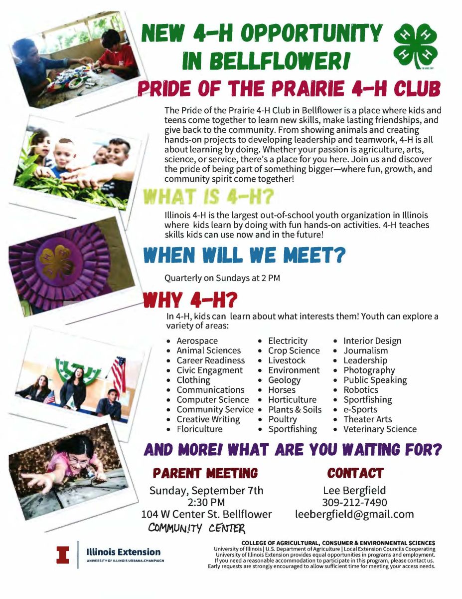 2025 Announce 4-H