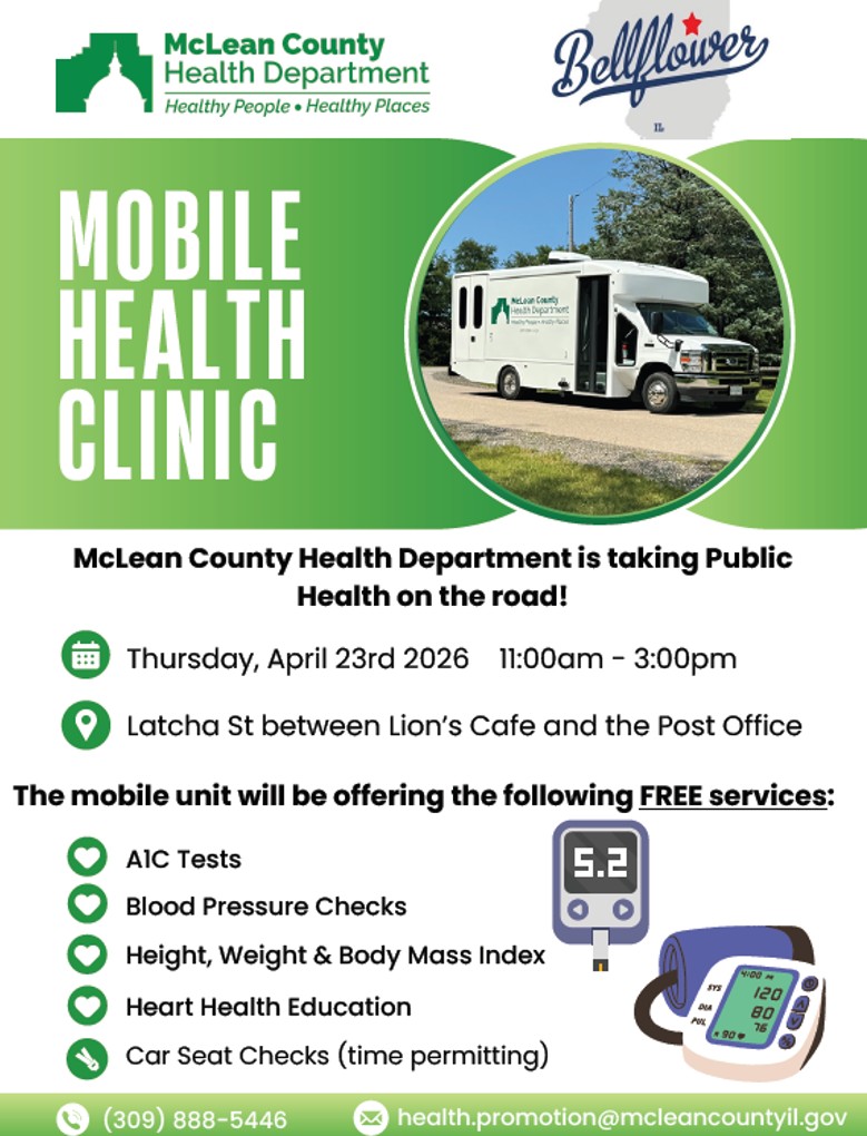 McLean County Health Clinic - April
