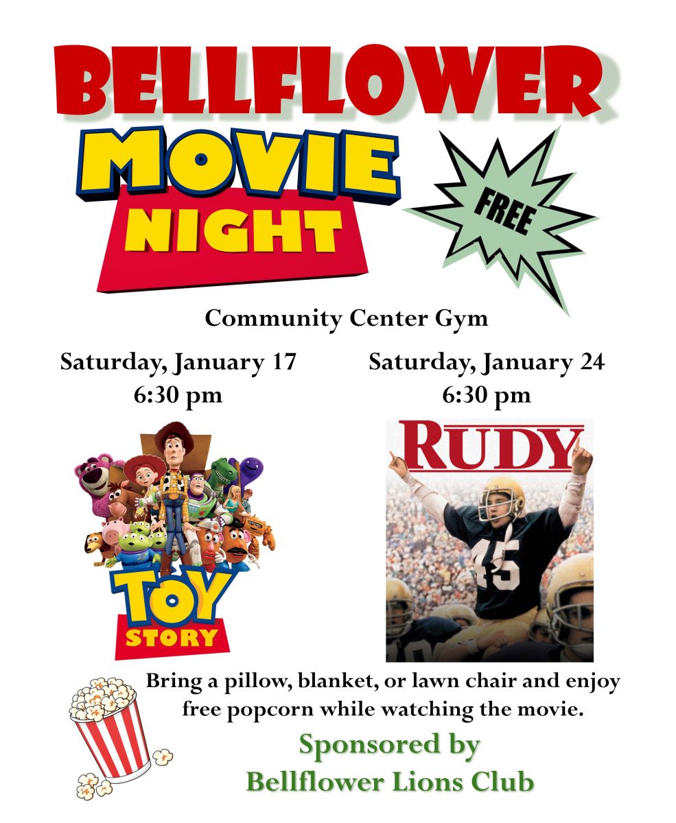 Movie Nights January 17th and 24th