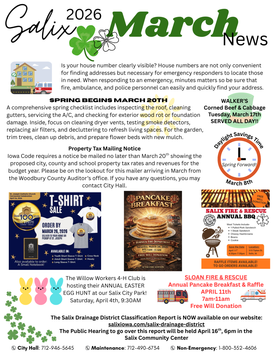 March Newsletter