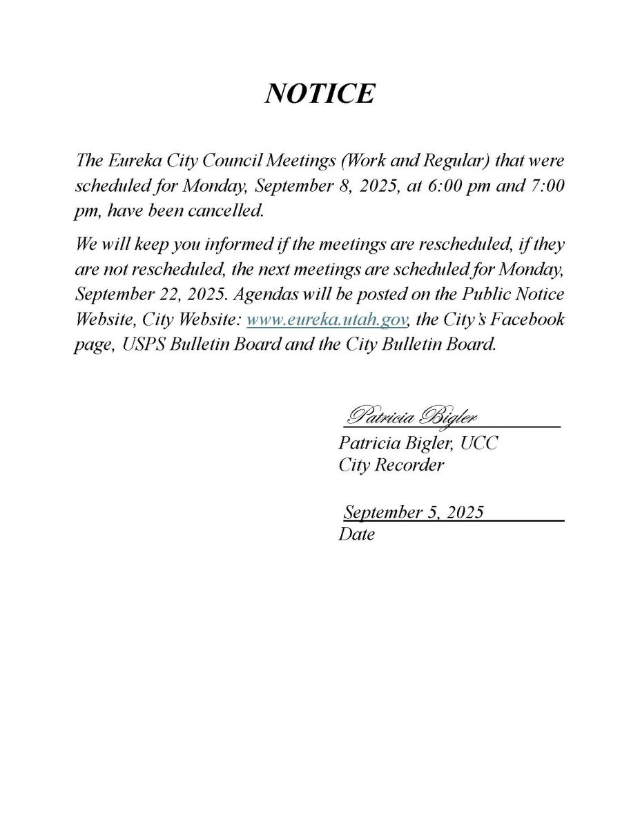 Notice
