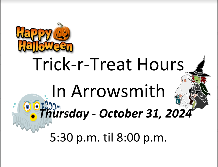 Trick or Treat 5:30-8pm