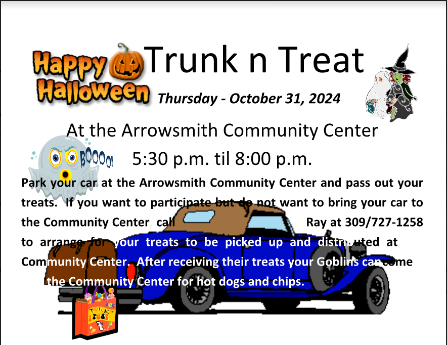 Trunk n Treat 5:30-8pm