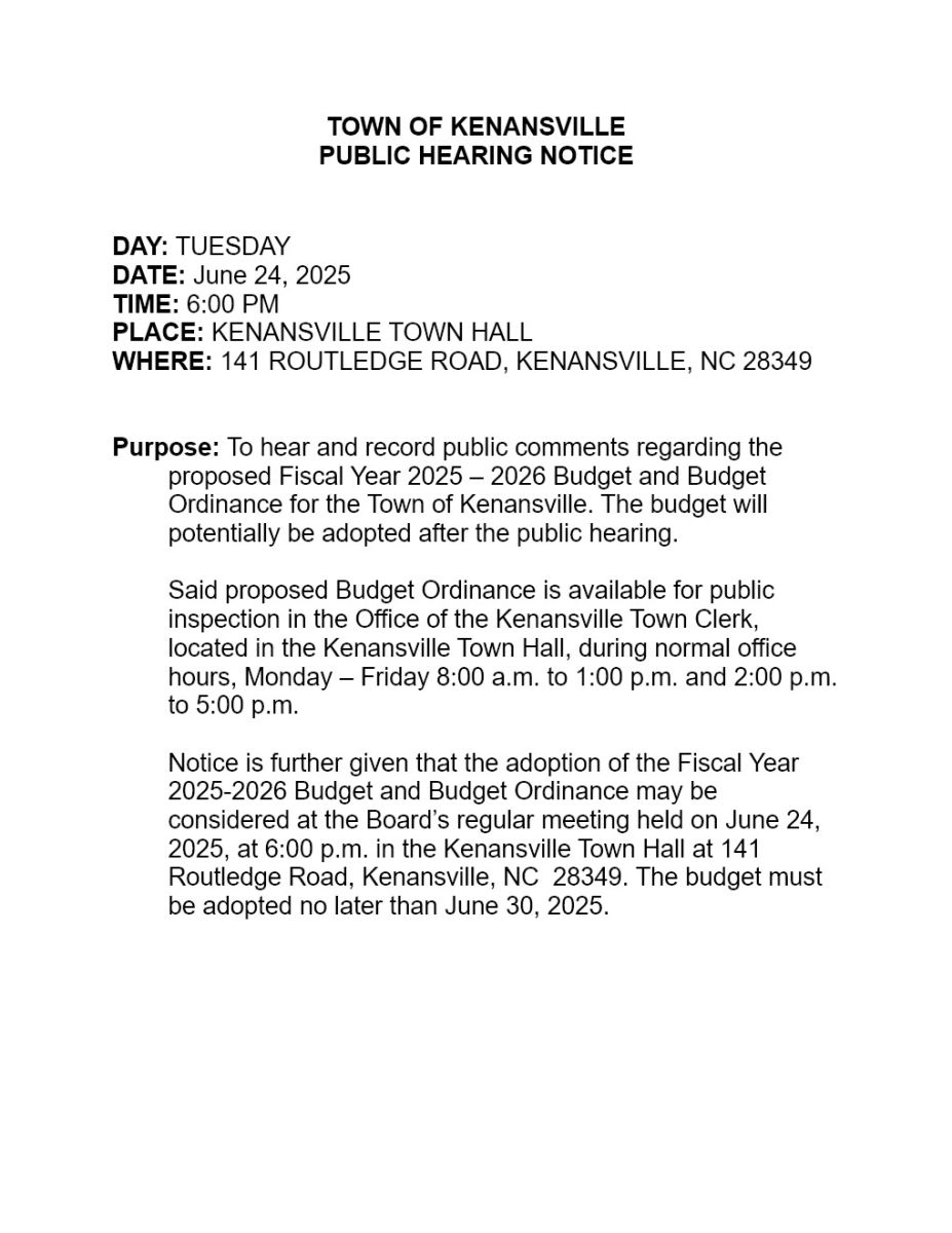 Image of Public Hearing Notice