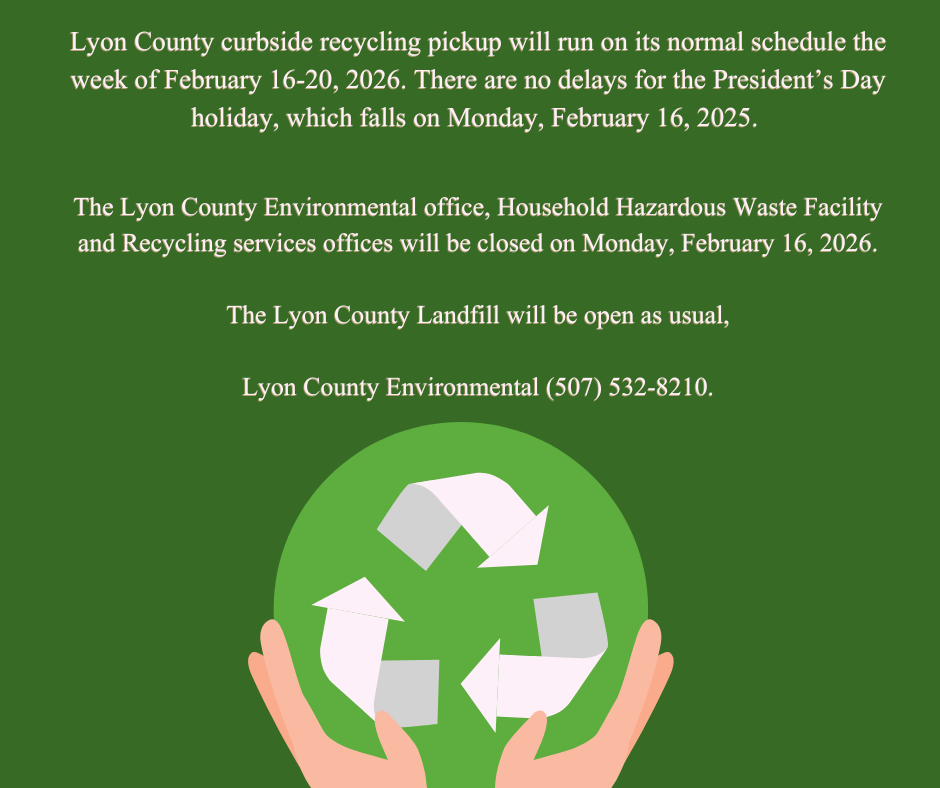 recycling presidents day