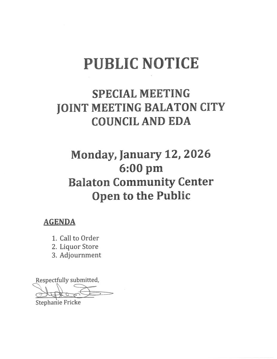 Joint Special Meeting