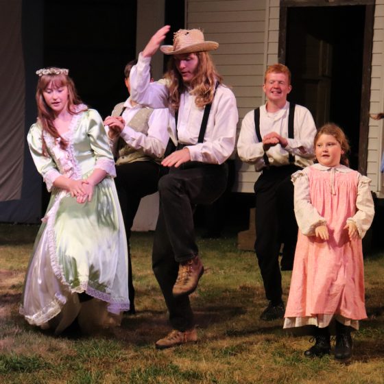 Image of Musical Stage Production for Laura Ingalls Wilder Pageant