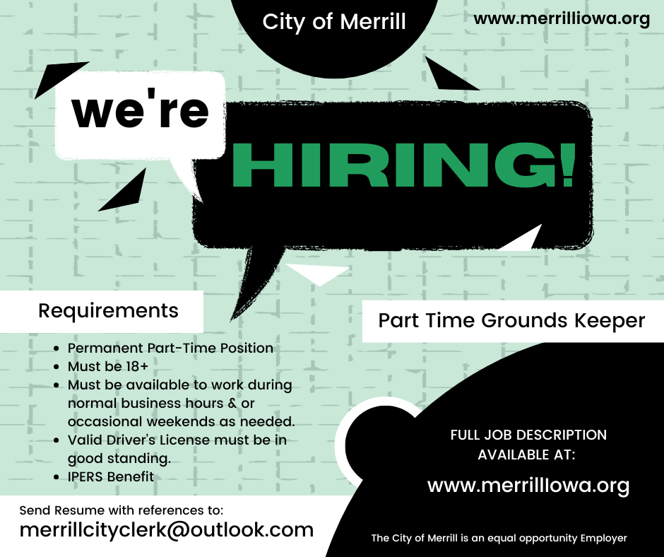 Part Time Grounds Keeper