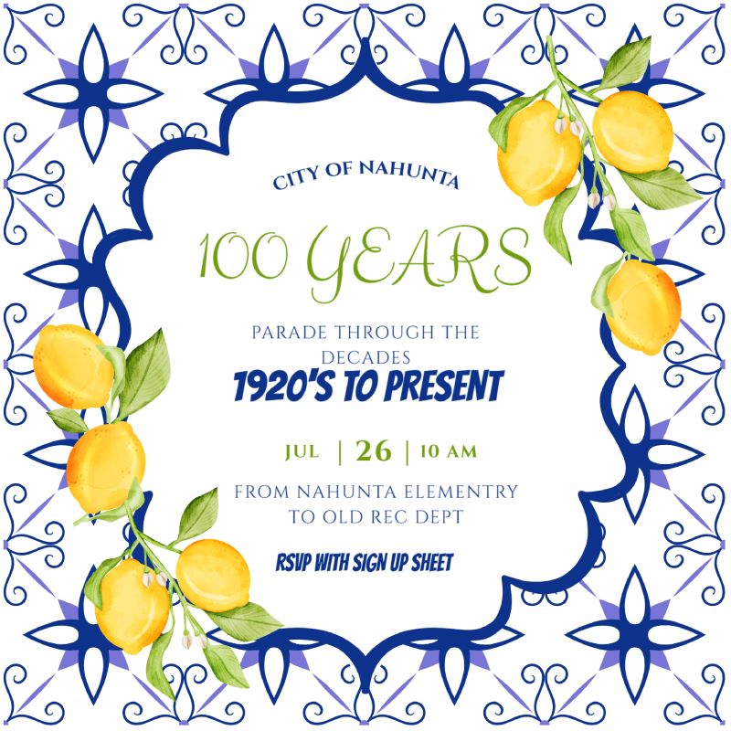 Image of Centennial Celebration Flyer