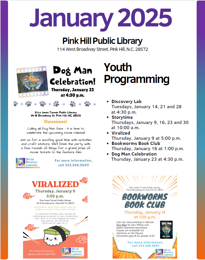 PHPL January Events