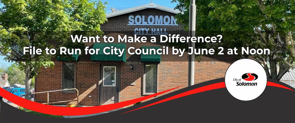 Want to make a difference? Join the City Council