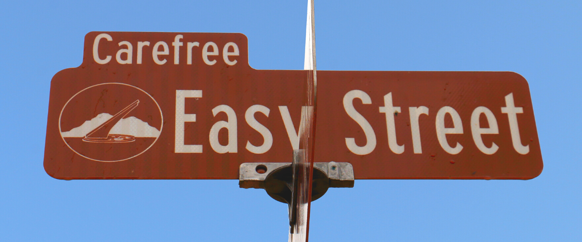 Easy Street Sign